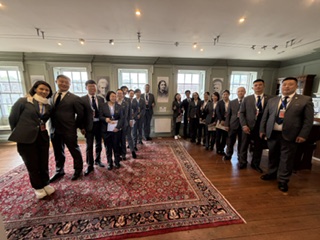 Shandong Property Management Institute Senior Team visit